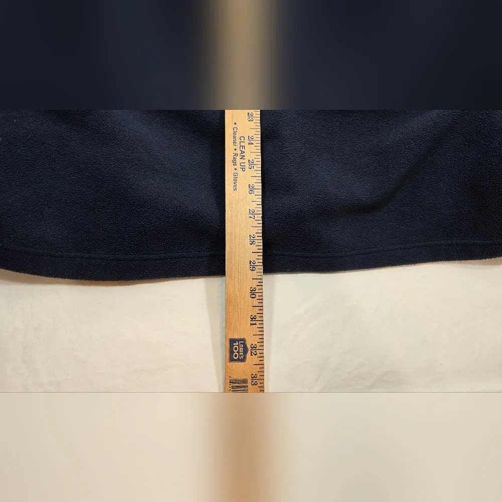 Nautica Full Zip Performance Fleece Jacket Men's XXL Navy Blue